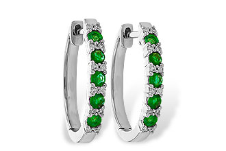 H328-62422: EARR .40 EMERALD .50 TGW