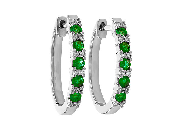 H328-62422: EARR .40 EMERALD .50 TGW