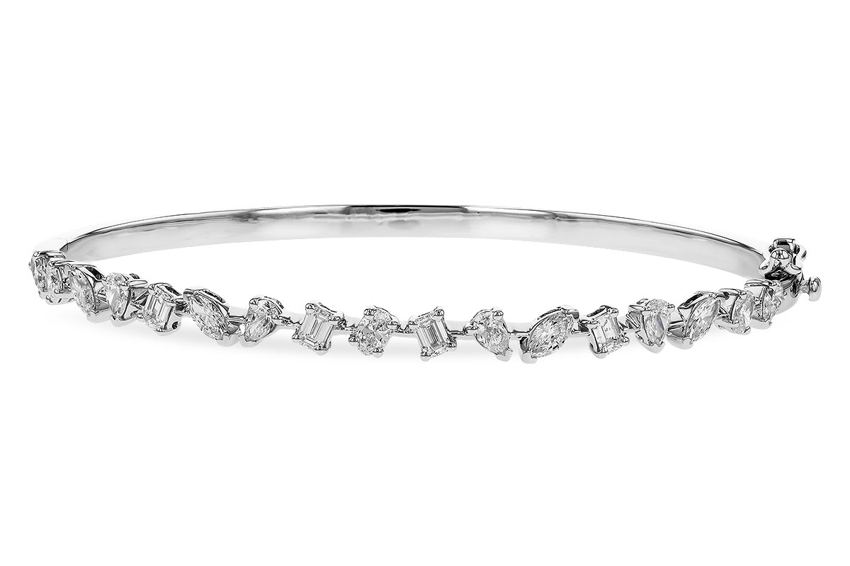 H328-62440: BANGLE 1.70 TW FANCY CUT DIAS