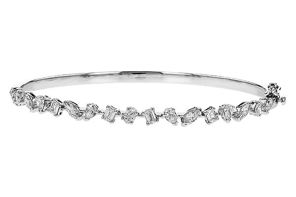 H328-62440: BANGLE 1.70 TW FANCY CUT DIAS