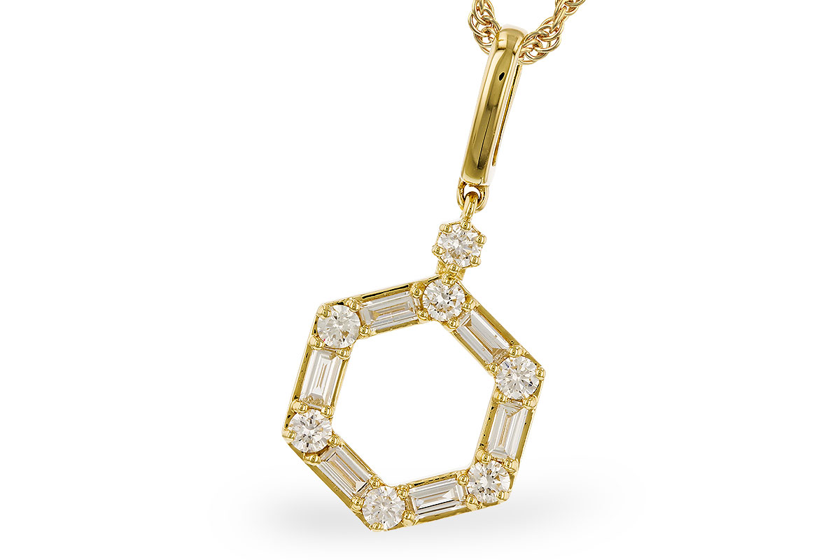 H329-46085: NECKLACE .14 BAG .35 TW