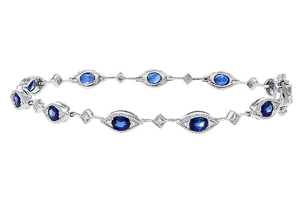 H329-46985: BRACELET 2.31 SAPPHIRE 2.50 TGW (7")