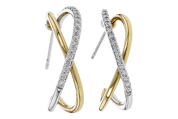H329-47894: EARRINGS .50 TW