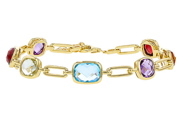 H329-49685: BRACELET 8.87 TW SEMI-PREC (GT,CIT,AMY,G.AMY,BT)