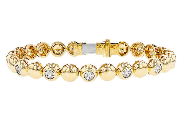 H329-50622: BRACELET .64 TW (7")