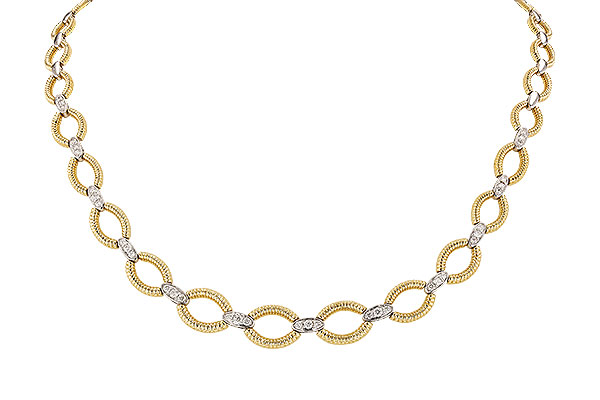 H329-51485: NECKLACE .75 TW (17")