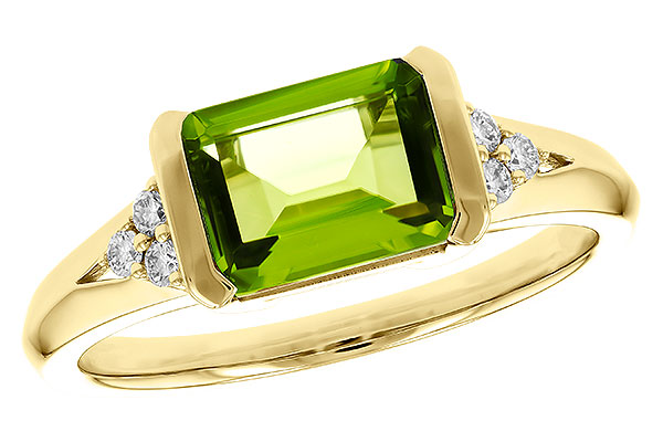 H329-52394: LDS RG 1.52 PERIDOT 1.61 TGW (8X6MM PER)