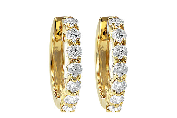 K055-85103: EARRINGS 1.00 CT TW