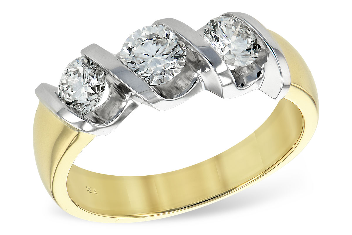 K147-70549: LDS WED RG .40 BR 1.00 TW
