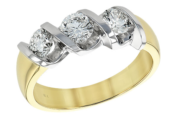 K147-70549: LDS WED RG .40 BR 1.00 TW