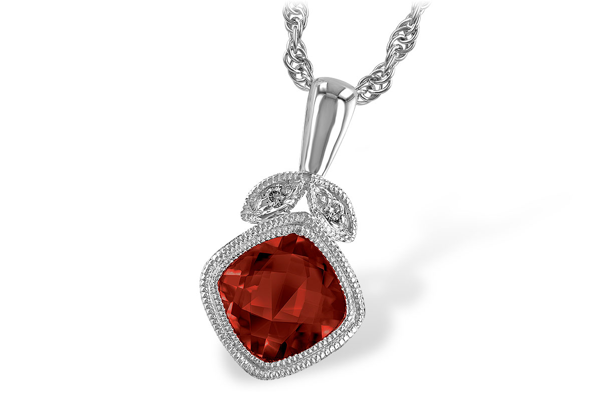 K238-62412: NECK 1.09 GARNET 1.10 TGW