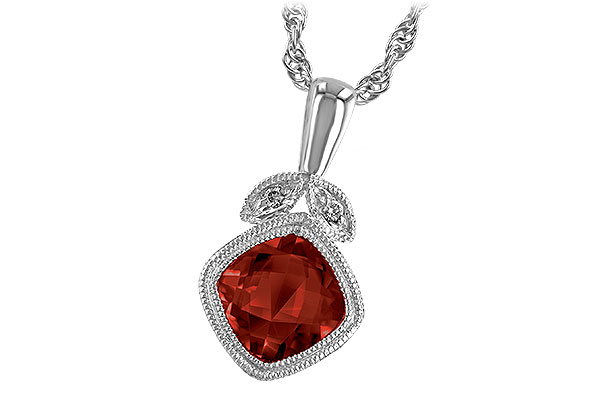 K238-62412: NECK 1.09 GARNET 1.10 TGW
