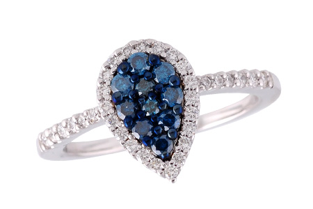 K241-36031: LDS DIA RG .23 BLUE DIA .49 TW