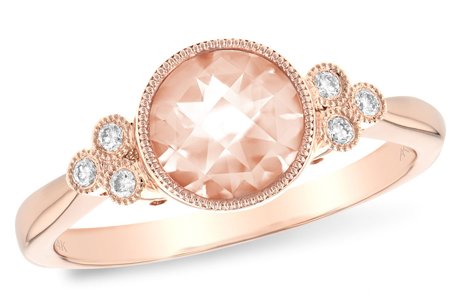 K243-13303: LDS RG 1.00 MORGANITE 1.07 TGW