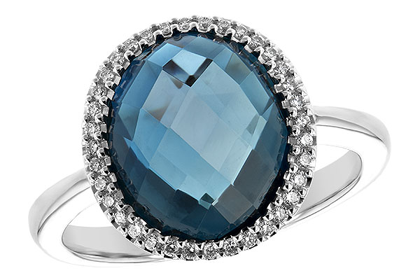 K244-02376: LDS RG 5.31 LONDON BLUE TOPAZ 5.45 TGW