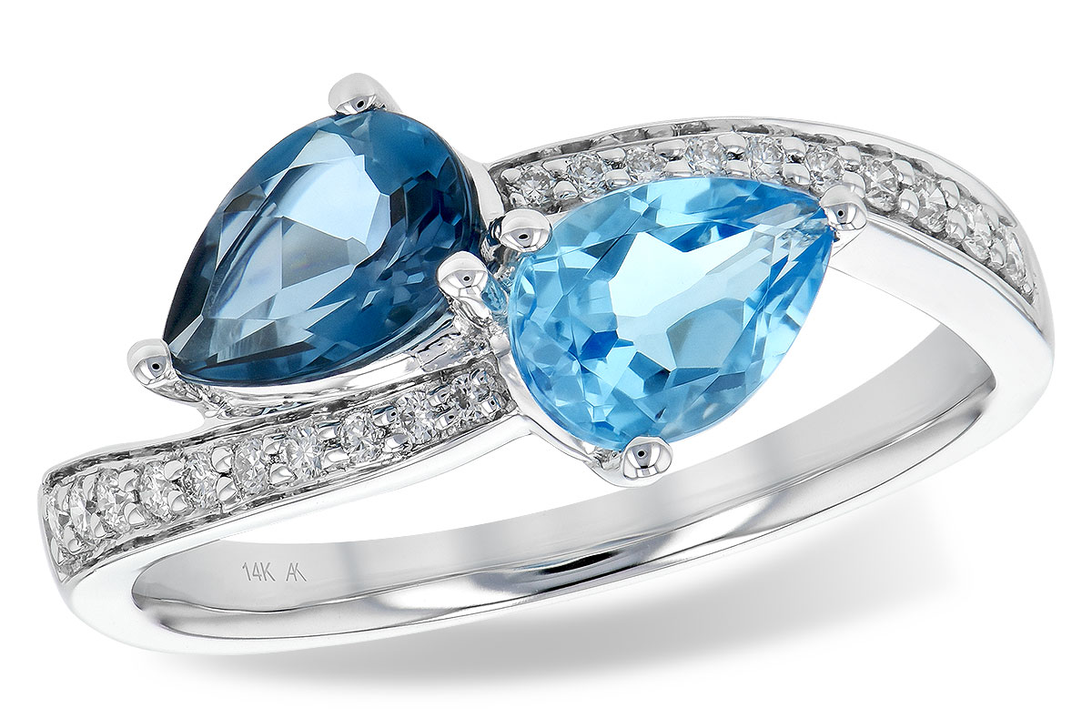 K244-97867: LDS RG 1.52 BLUE TOPAZ 1.66 TGW