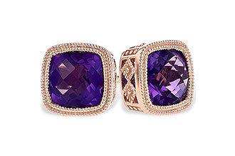 K327-65094: EARR 1.70 TW AMETHYST