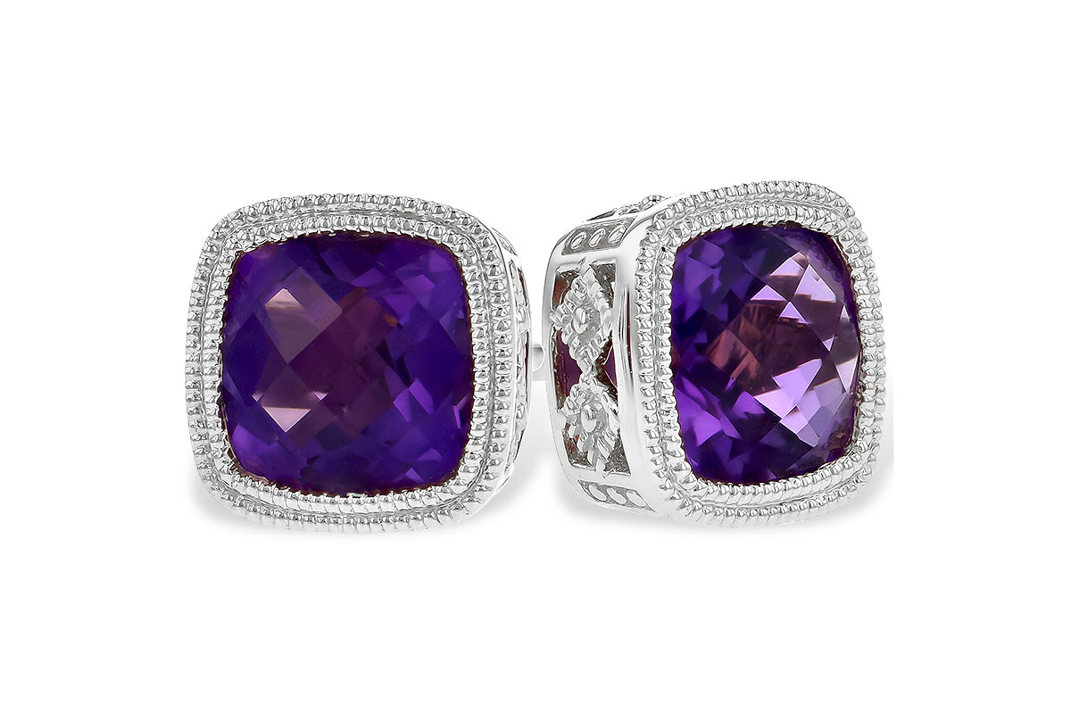 K327-65094: EARR 1.70 TW AMETHYST