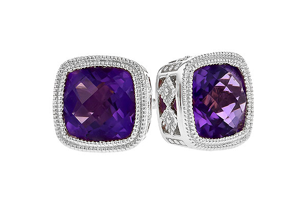 K327-65094: EARR 1.70 TW AMETHYST