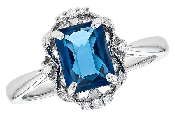 K327-66940: LDS RG 1.70 LONDON BLUE TOPAZ 1.76 TGW
