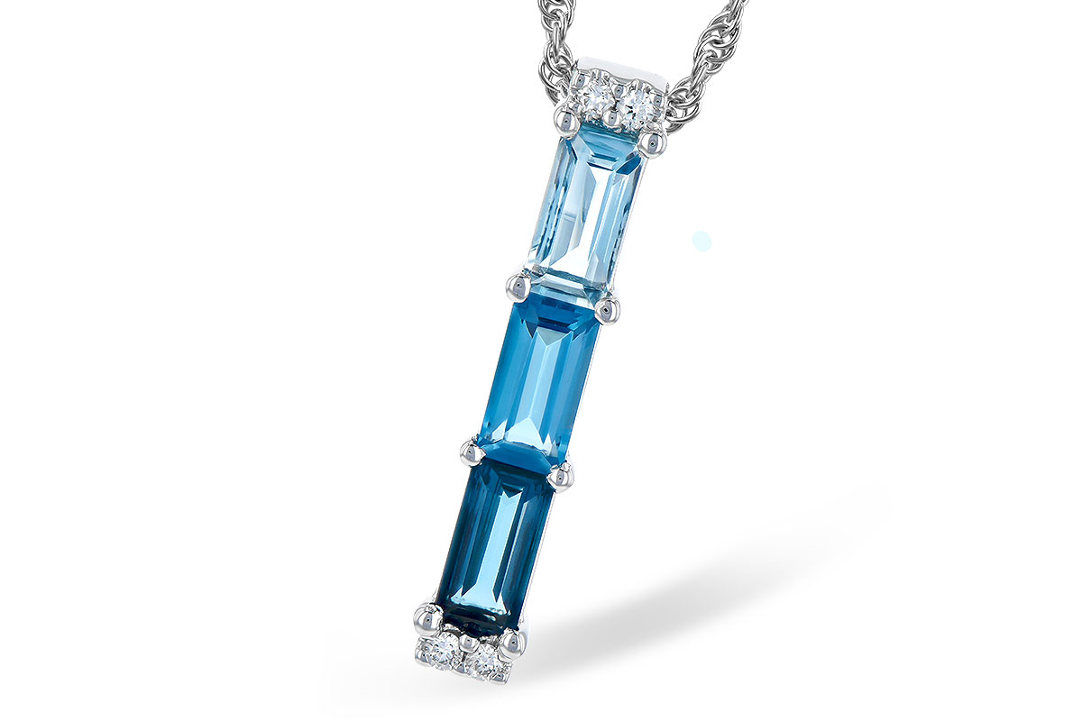 K327-66958: NECK 1.26 BLUE TOPAZ 1.30 TGW
