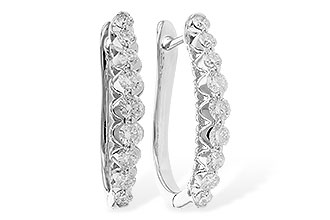 K328-57840: EARRINGS 1.00 TW