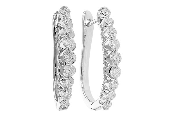 K328-57840: EARRINGS 1.00 TW