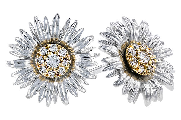 K328-57876: EARRINGS .14 TW