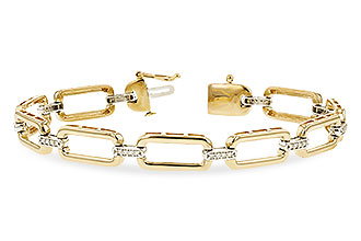 K328-60576: BRACELET .25 TW (7.5" - L244-06049 WITH LARGER LINKS)