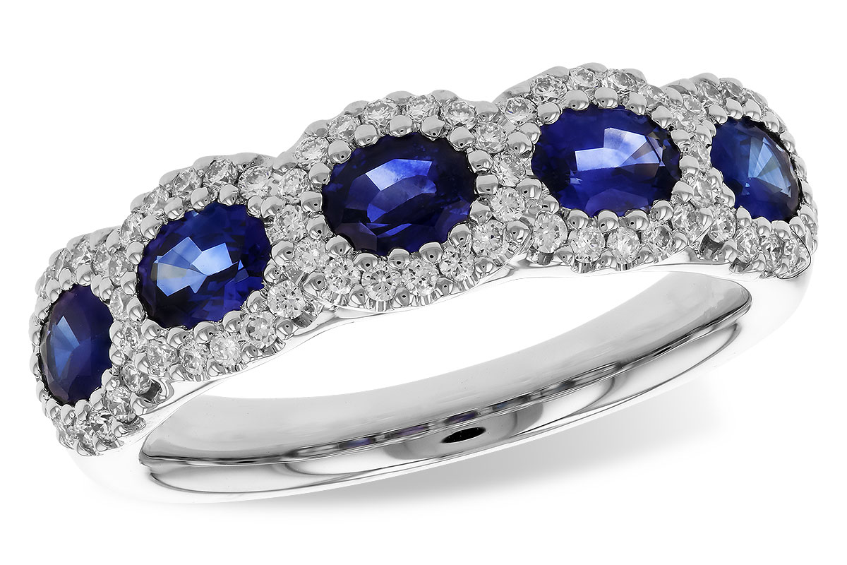K328-62403: LDS WED RG 1.42 SAPPHIRE 1.75 TGW