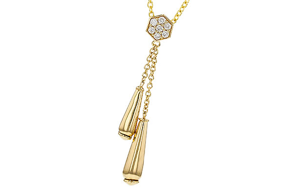 K329-46958: NECKLACE .11 TW