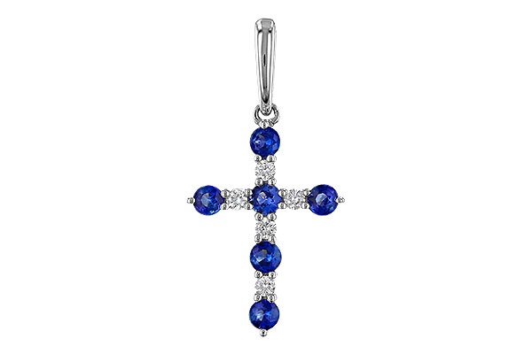 K329-47831: PENDANT .34 TW SAPP .42 TGW