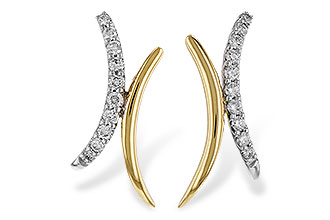 K329-50612: EARRINGS .15 TW