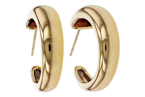 K329-53294: GOLD EARRINGS (20MM)