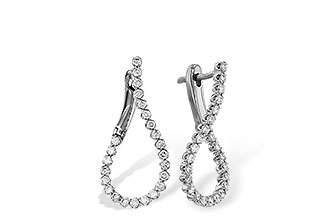 K330-36958: EARRINGS .50 TW