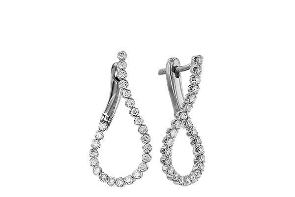 K330-36958: EARRINGS .50 TW