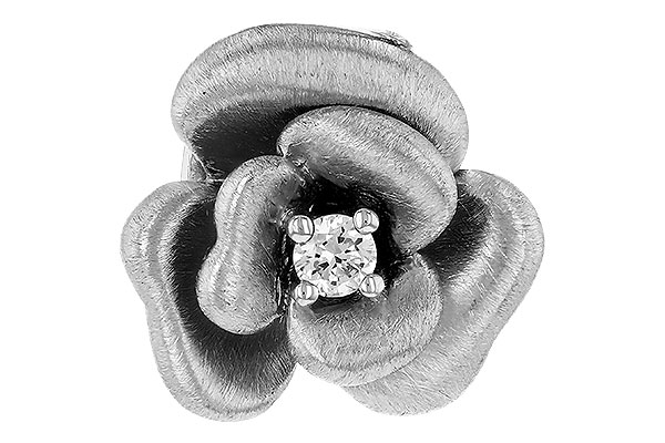 K330-36976: PENDANT .03CT (SMALL FLOWER PENDANT FROM B330-36968)