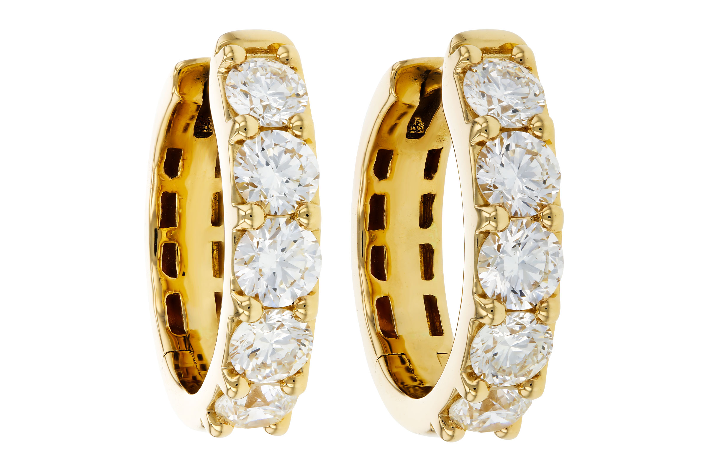 K330-37876: EARRINGS 2.00 TW