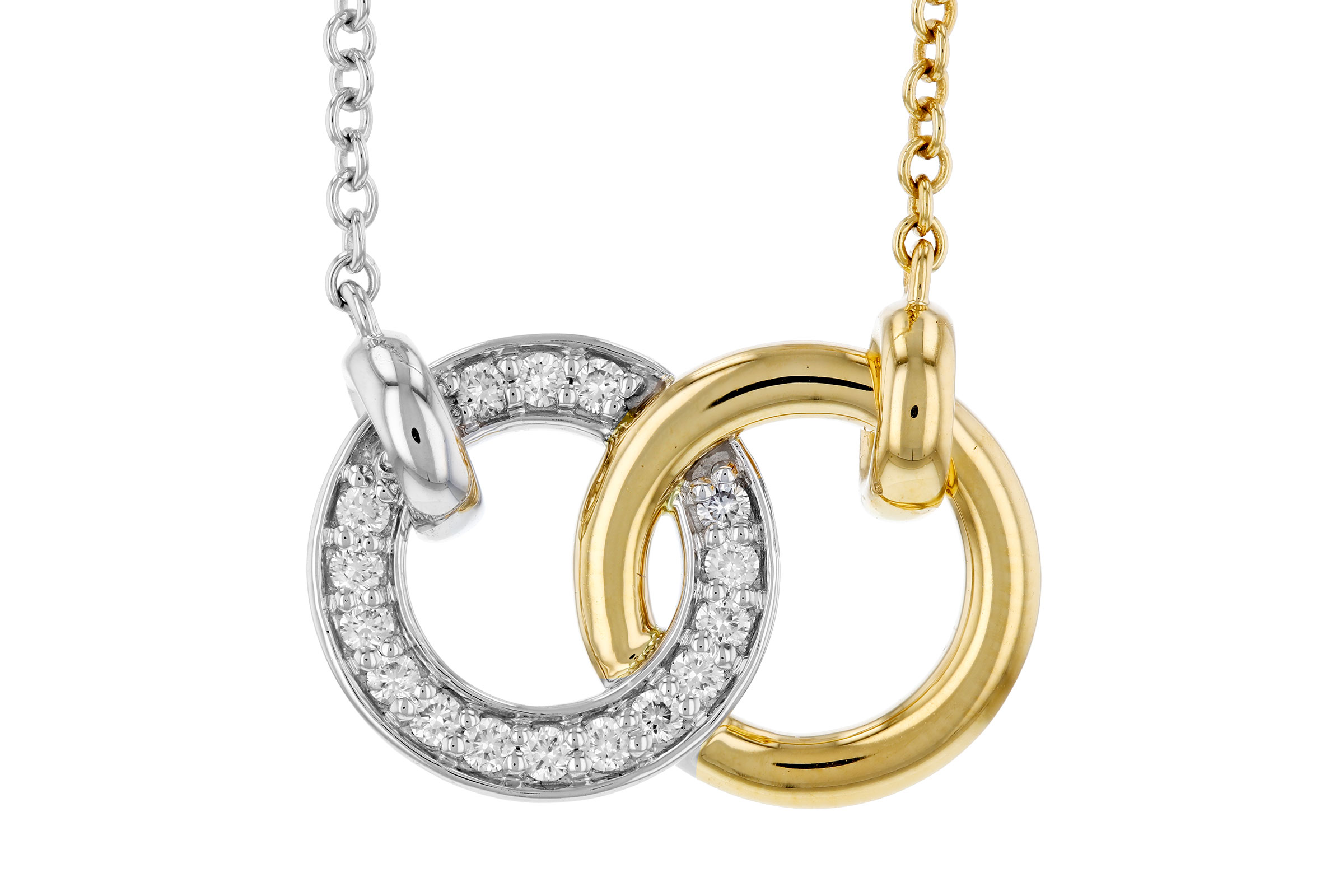 K330-38794: NECKLACE .20 TW (18")