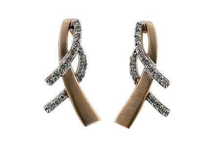 L055-82367: EARRINGS .15 TW
