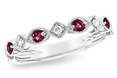 L147-66040: LDS WED RG .20 RUBY .26 TGW