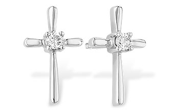 L238-58785: EARRINGS .04 TW