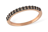L240-41540: LDS WED RG .27 BROWN DIAS TW