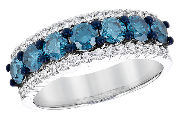 L244-03321: LDS WED RG 1.26 BLUE DIAS 1.70 TGW