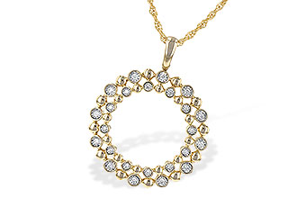 L244-96012: NECKLACE .12 TW