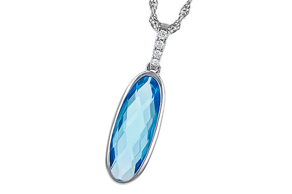 L327-66967: NECK 1.90 BLUE TOPAZ 1.93 TGW
