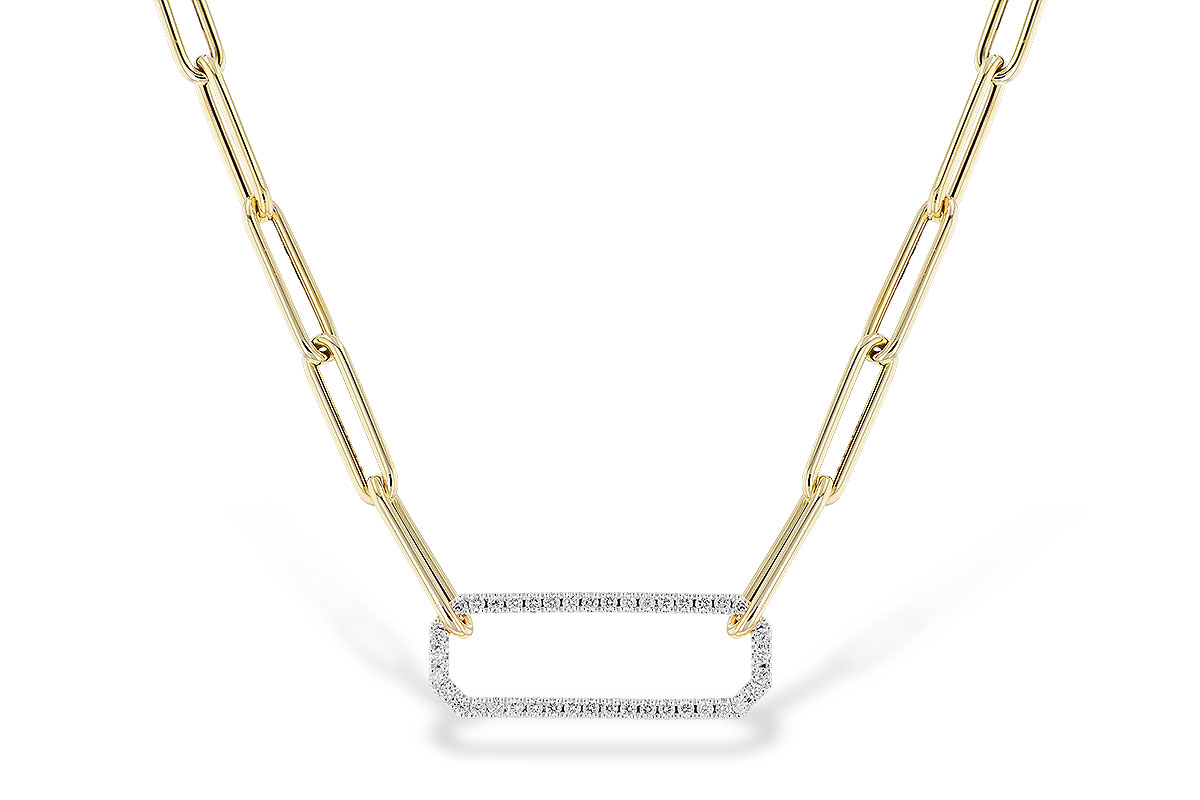 L328-55176: NECKLACE .50 TW (17 INCHES)