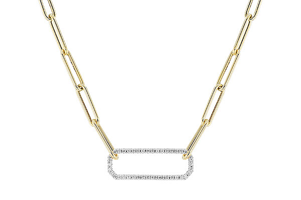 L328-55176: NECKLACE .50 TW (17 INCHES)