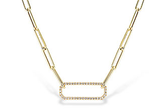 L328-55176: NECKLACE .50 TW (17 INCHES)