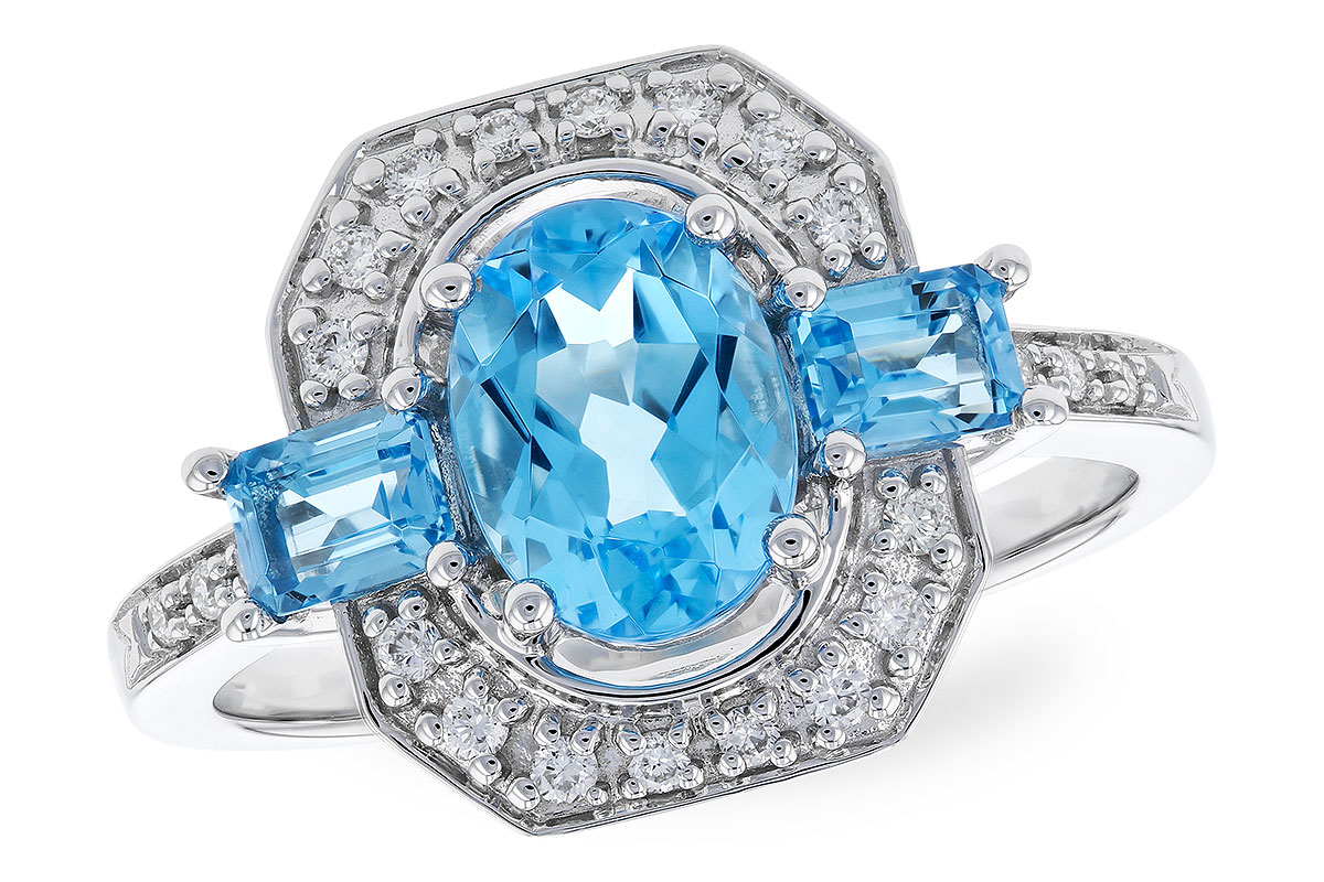 L328-57894: LDS RG 1.75 TW BLUE TOPAZ 1.90 TGW